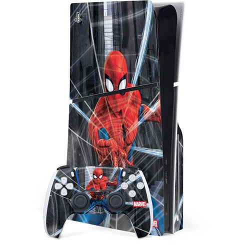 Marvel Spiderman Web Throw PlayStation PS5 Skins